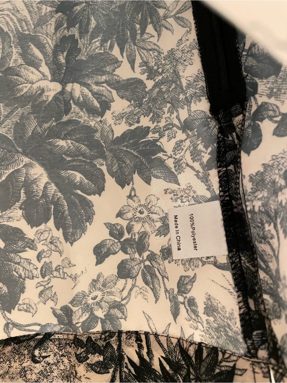 Tuckernuck NWT Top Margot Blouse Noir Cyprus Toile XS stand collar - Picture 6 of 6